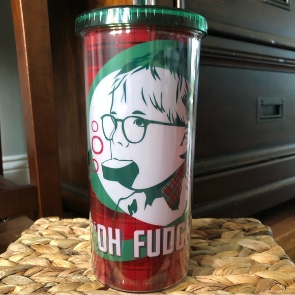 Christmas Classic Movie: A Christmas Story 20oz travel Tumbler with straw - Picture 2 of 4